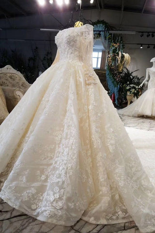 2024 vestidos de novia de lujo con cuello en V vestido de fiesta palabra de longitud