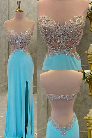 2024 Sexy baile vestidos de la envoltura con apliques y la longitud del piso de la raja